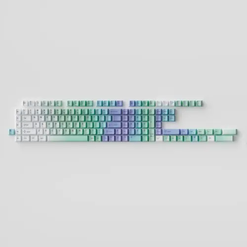 Капачки за механична клавиатура Keychron Cherry Profile Dye-Sub PBT Full Keycap Set - Cloud and