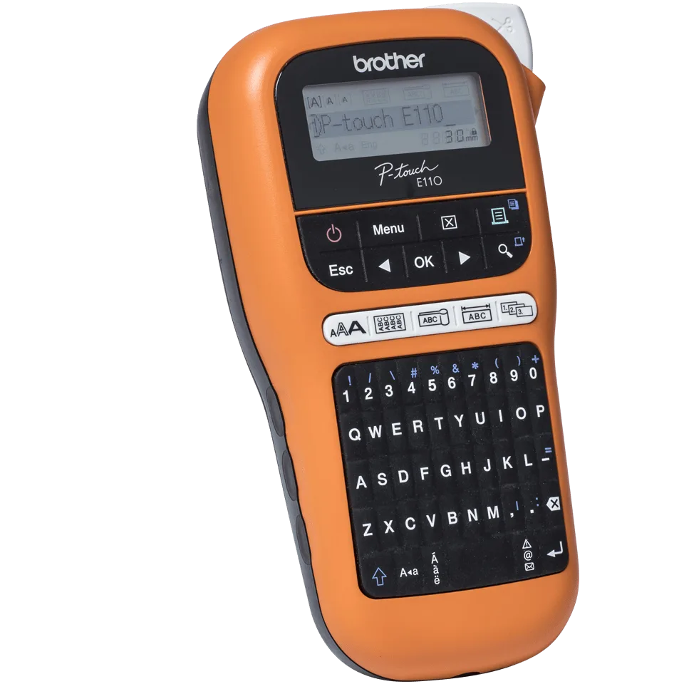 ЕТИКЕТЕН ПРИНТЕР BROTHER P- touch - PTE110VP (PT-E110VP), С КИРИЛИЦА - PN PTE110VPR1 - Image 113