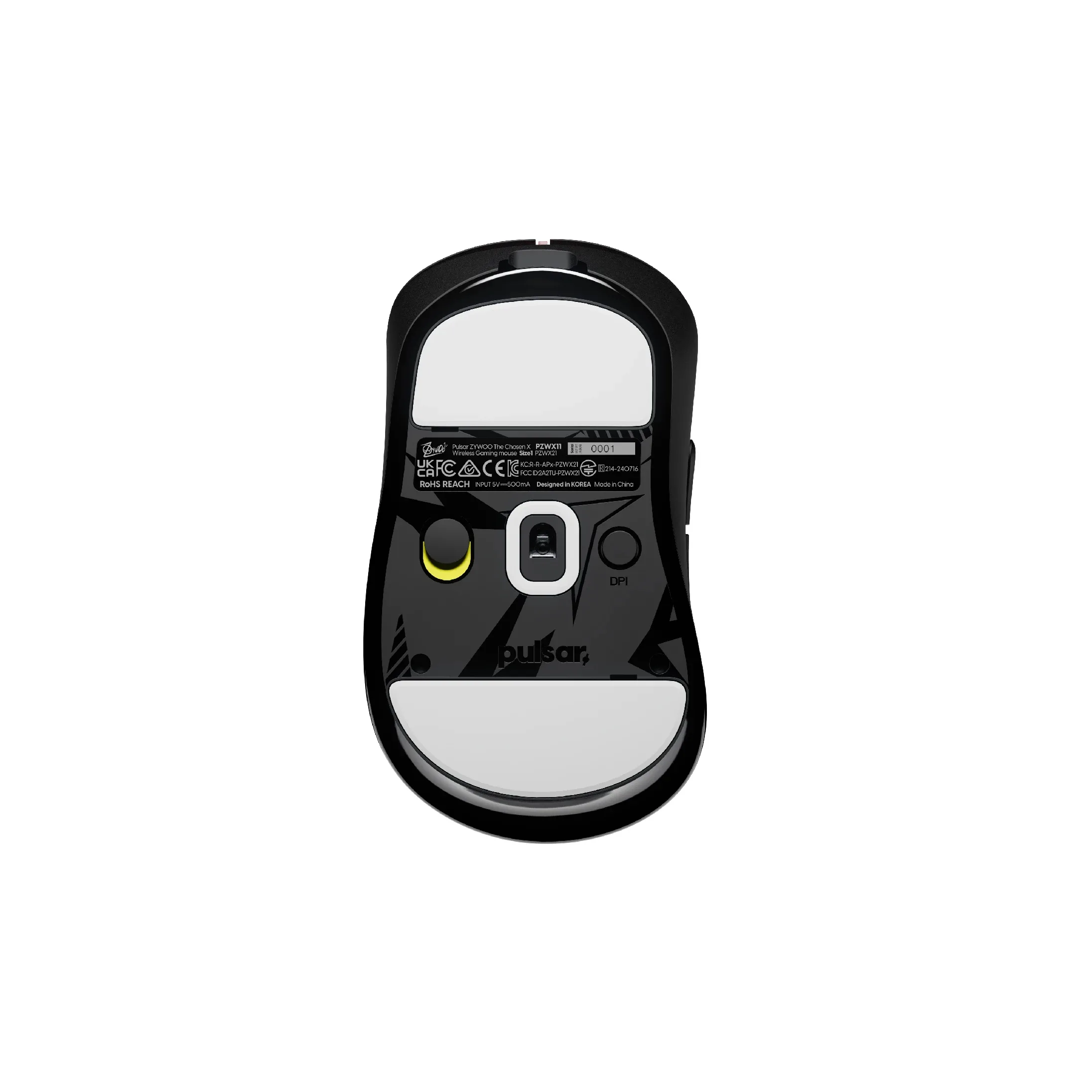 Pulsar професионална геймърска мишка Wireless Gaming Mouse ZywOo The Chosen Mouse Size1 Black 8K - Image 38