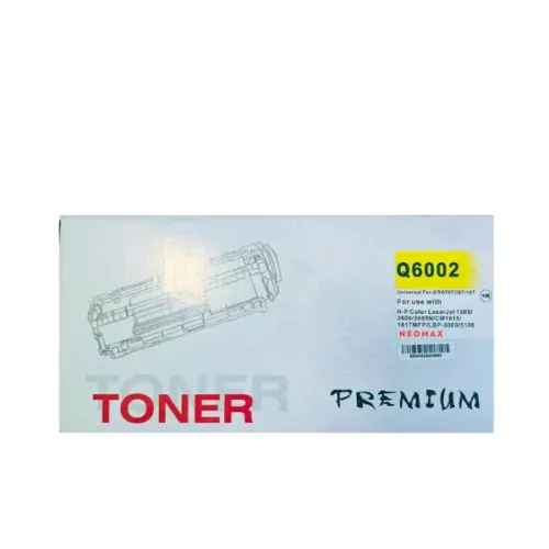 УНИВЕРСАЛНА КАСЕТА ЗА HP Color LaserJet 1600/2600/2605/CM1015/CM1017/CANON LBP 5000/5100 - Yellow - Q6002A - PN HT-Q6002