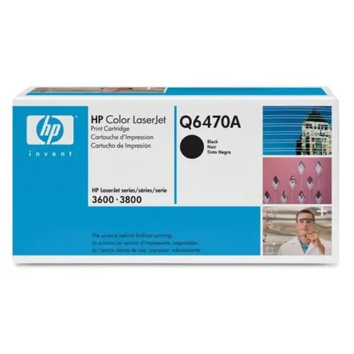КАСЕТА ЗА HP Color Laserjet 3600/3800 - Black - /501A/ - PN Q6470A