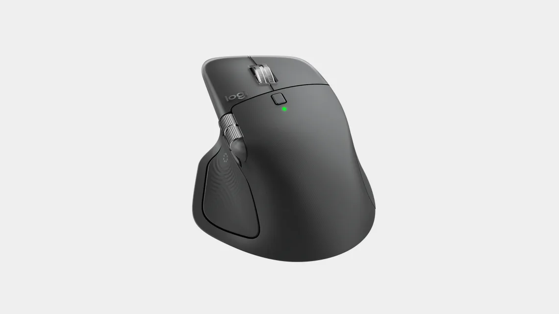 Безжична мишка, лазерна LOGITECH MX MASTER 4 Graphite - Image 3