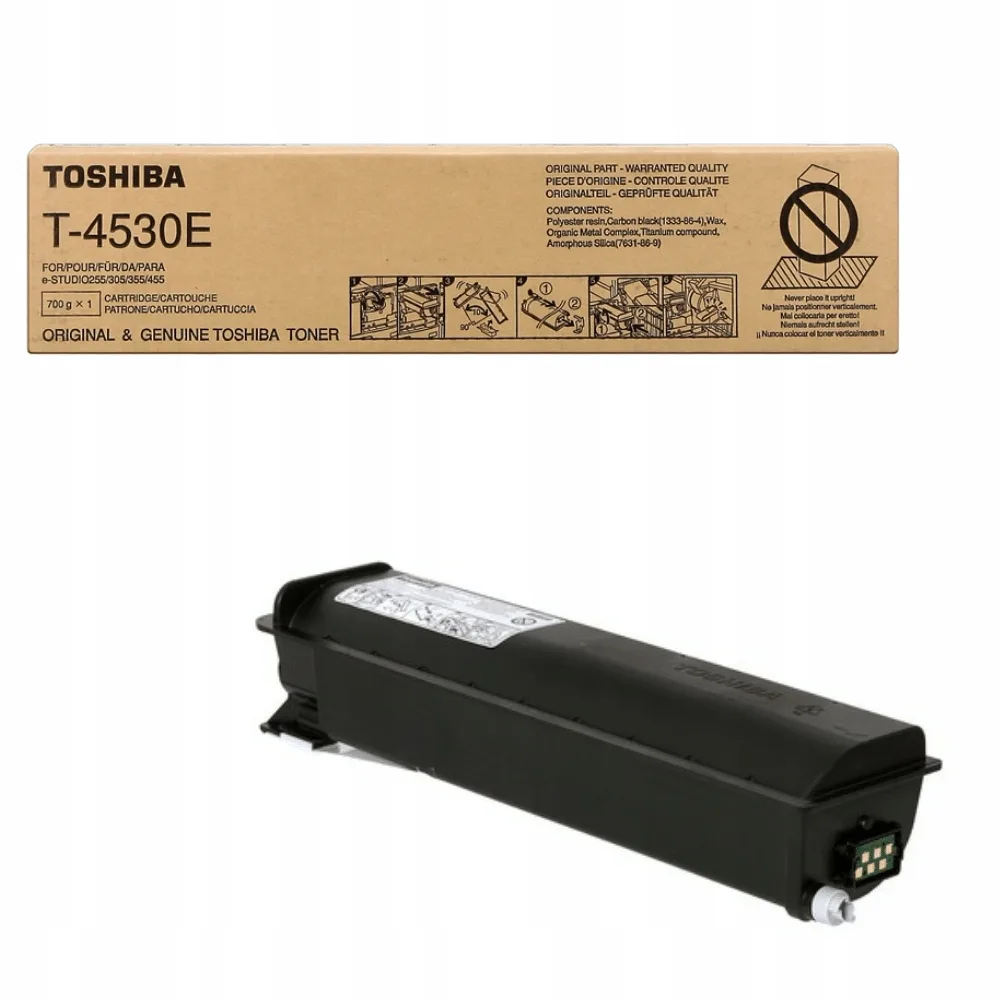 TОНЕР КАСЕТА ЗА TOSHIBA e-Studio 255/305/355/455 - Black - 1 PC - PN T-4530E (T4530E)