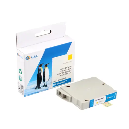 ГЛАВА ЗА EPSON STYLUS PHOTO R 300 M/R300/RX 500 - Yellow - C13T048440 - T0484 - PN NP-N-0484Y -