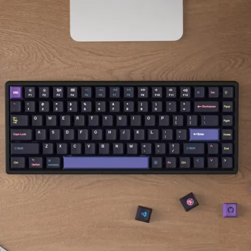 Alternative view of Капачки за механична клавиатура Keychron Cherry Profile Dye-Sub PBT Full Set Keycap Set - Cyber Developer