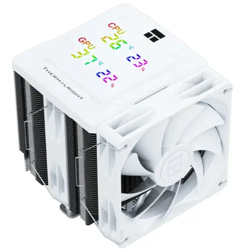 Thermalright охладител CPU Cooler Peerless Assassin 120 Digital White - Dual-Tower -