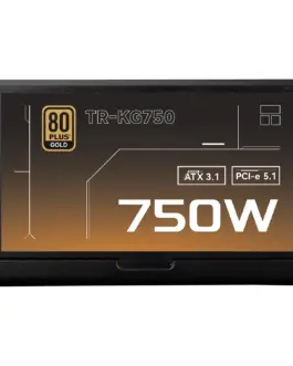 Alternative view of Thermalright захранване PSU ATX 3.1 750W Gold, Full Modular - TR-KG750