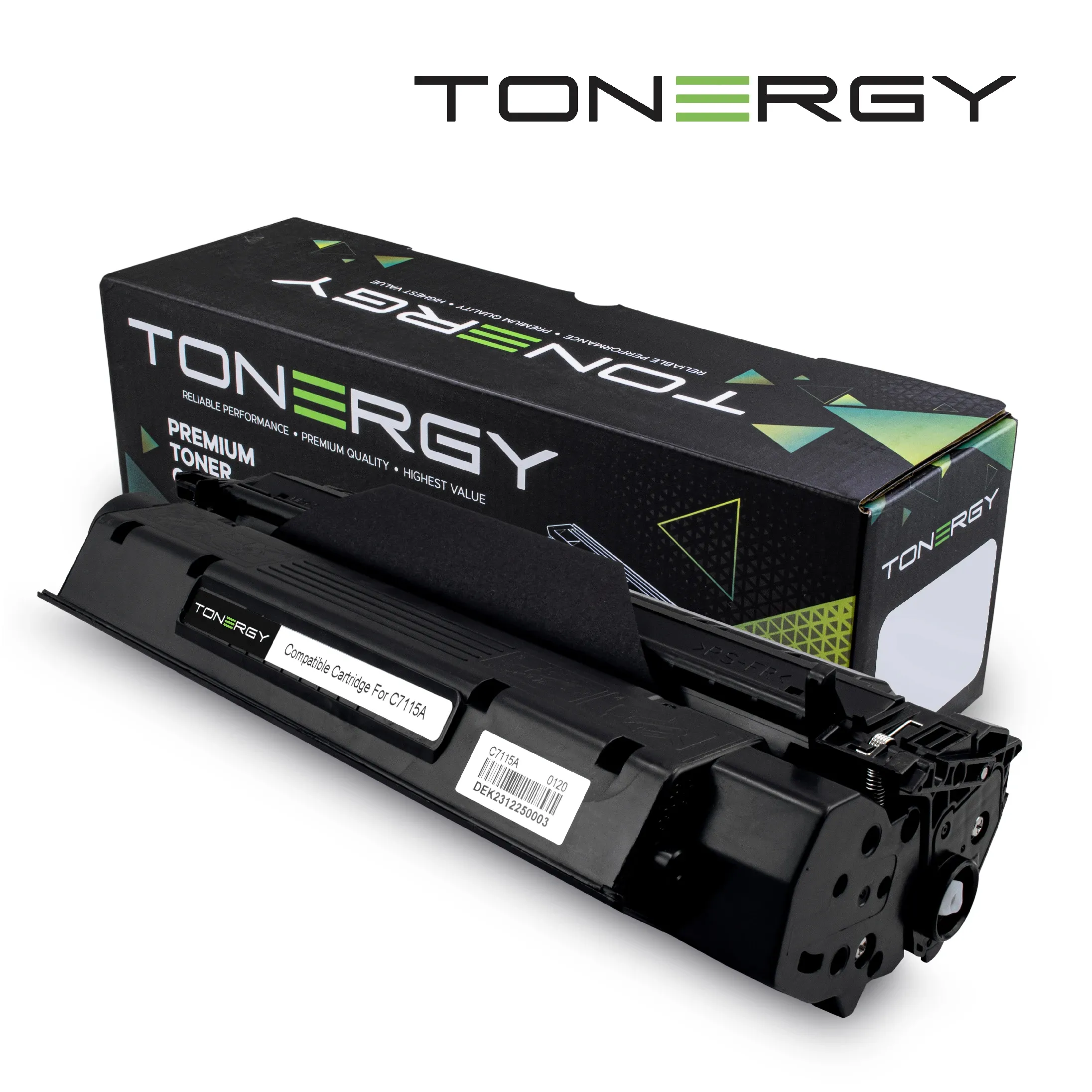 Tonergy съвместима Тонер Касета Compatible Toner Cartridge HP 15A 13A 24A C7115A/2613A/2624A CANON EP-25 Black