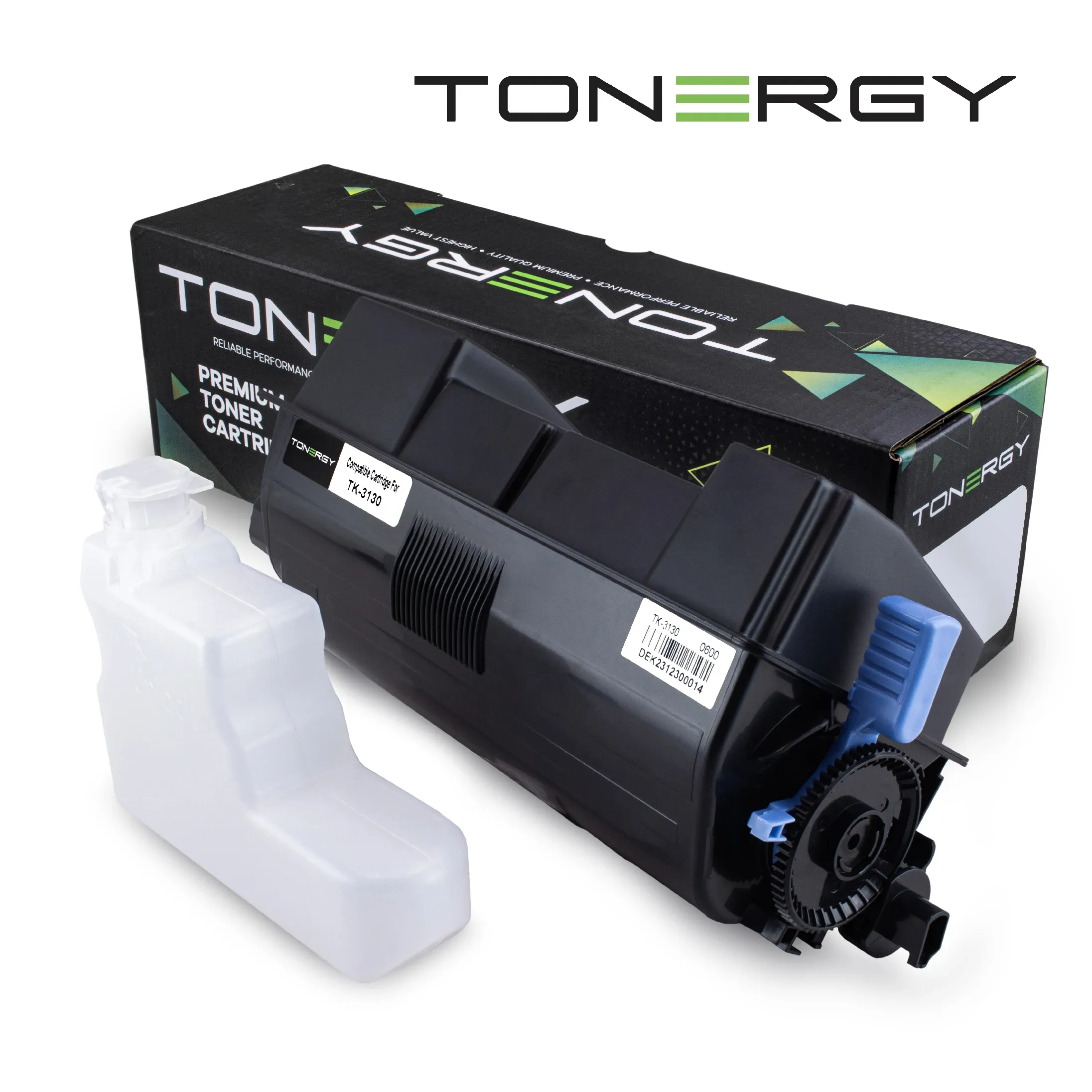 Tonergy съвместима Тонер Касета Compatible Toner Cartridge KYOCERA TK-3130 TK-3131 TK-3132 TK-3134 Black
