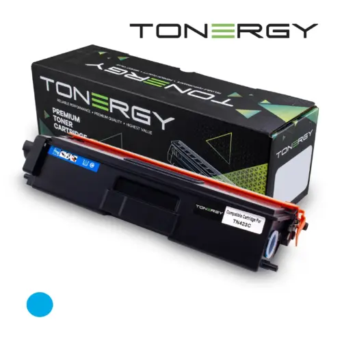Tonergy съвместима Тонер Касета Compatible Toner Cartridge BROTHER TN423C Cyan High Capacity