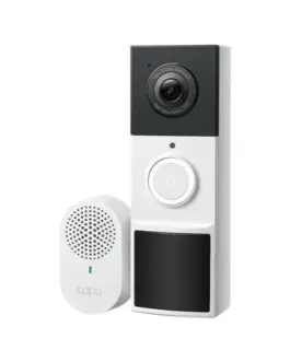 TP LINK нтелигентен видео звънец за врата Tapo D210 2K QHD (2560times;1440)160° зрителен ъгъл