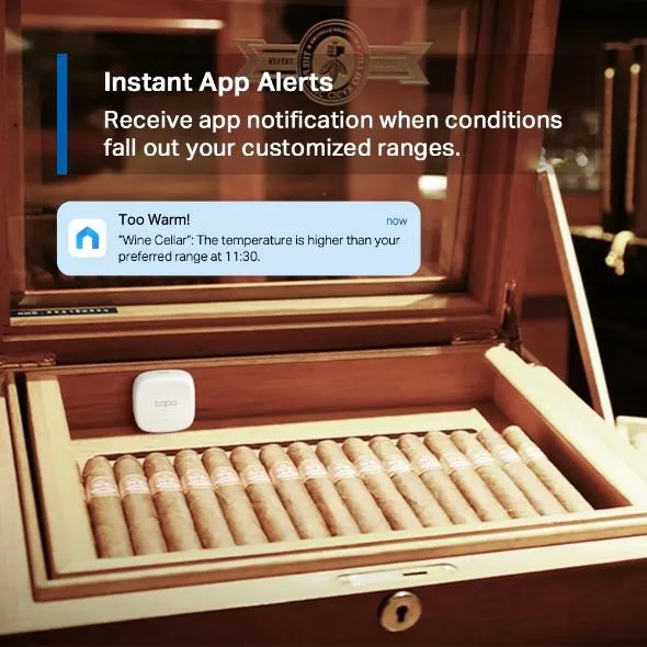 Сензор за температура и влажност TP-Link Tapo T310, WiFi - Image 4