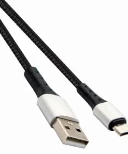 VCom Кабел USB 2.0 AM / Micro USB M 2A Charging 1m - CU278M