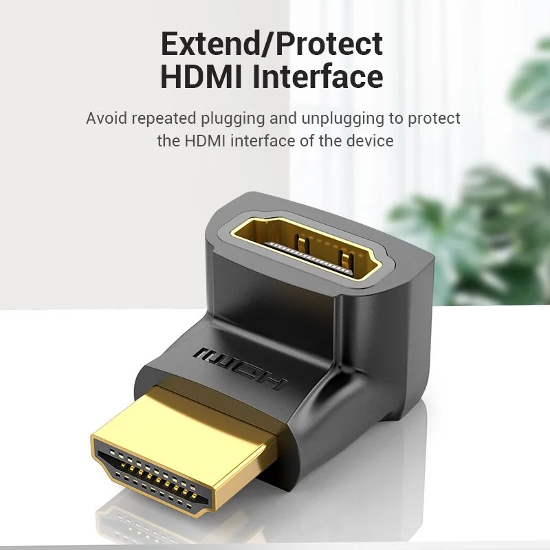 Vention Адаптер Adapter HDMI Right Angle 270 Degree M/F - AINB0 - Image 196