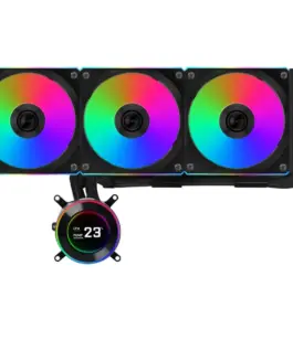 Охладител за процесор Lian Li HydroShift II LCD-C 360CL ARGB - Черен