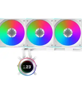 Охладител за процесор Lian Li HydroShift II LCD-C 360CL ARGB - Бял