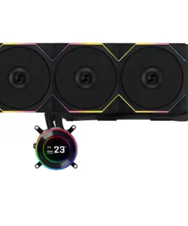 Охладител за процесор Lian Li HydroShift II LCD-C 360TL ARGB - Черен