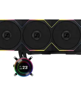 Охладител за процесор Lian Li HydroShift II LCD-C 360TL ARGB - Черен