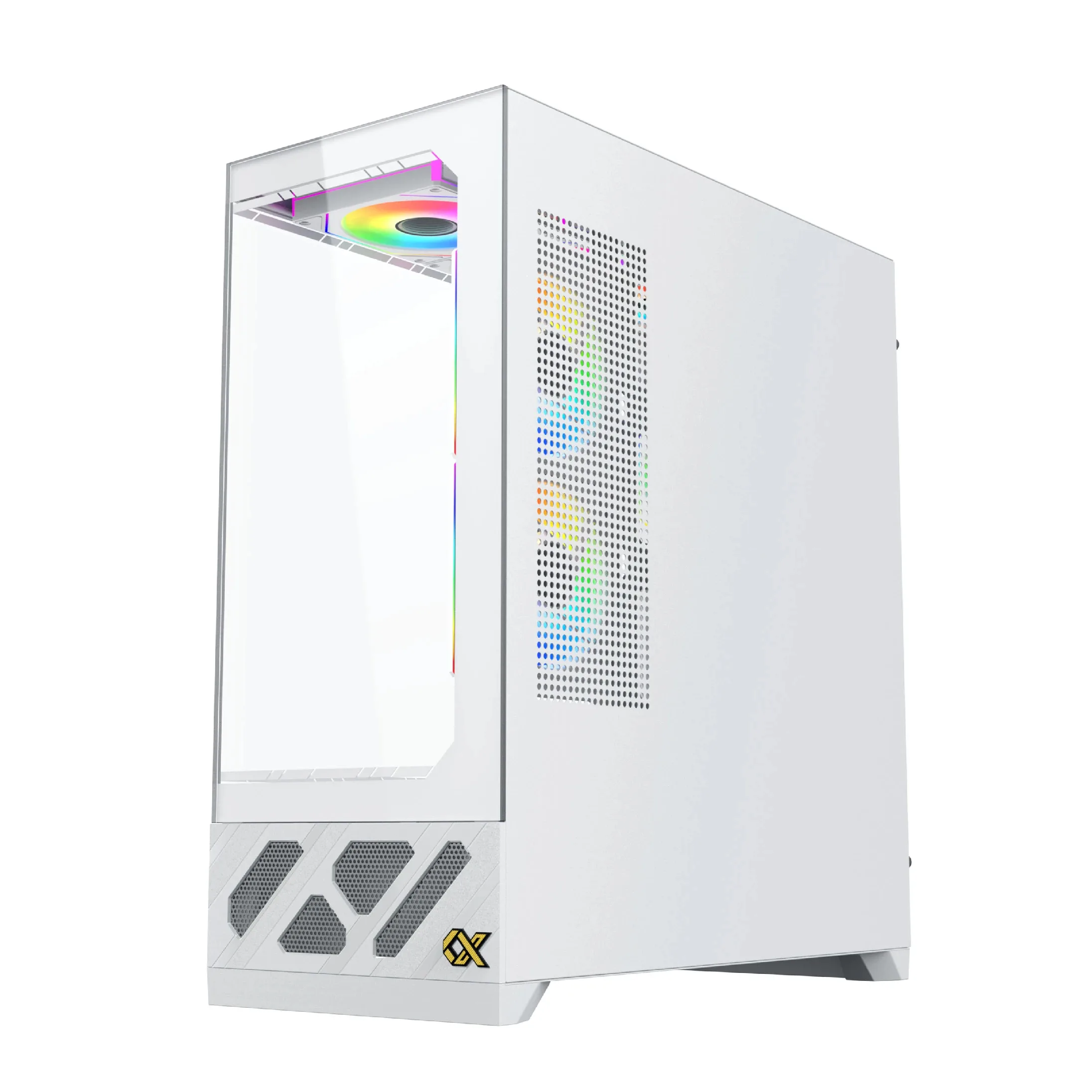 Xigmatek кутия Case E-ATX - Alphard Pro Arctic - 6 inch LCD Display, 6 ARGB Fans - Image 20