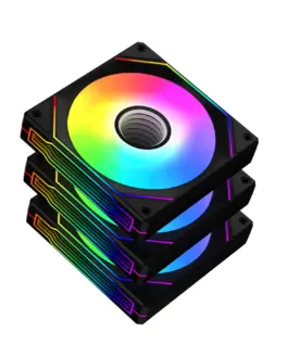 Xigmatek Комплект вентилатори Fan Pack 3-in-1 3x120mm - Infinity G20A - Infinity Mirror