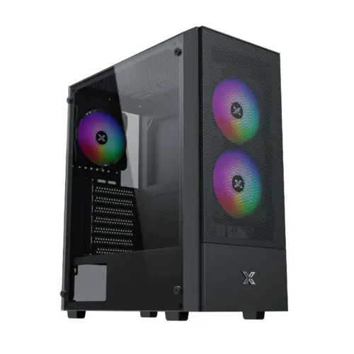 Xigmatek кутия Case ATX - Hero II Air 3F - RGB Tempered Glass