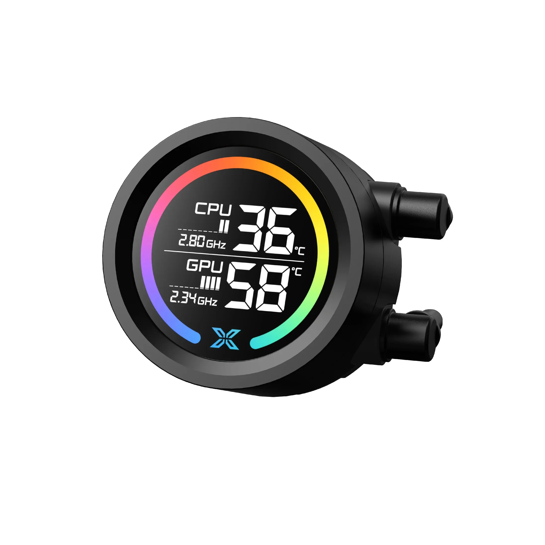Xigmatek водно охлаждане Water Cooling LK 240 Digital - LED Display, A-RGB - Image 9