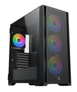 Xigmatek кутия Case EATX - Master X II - 4 ARGB Fans