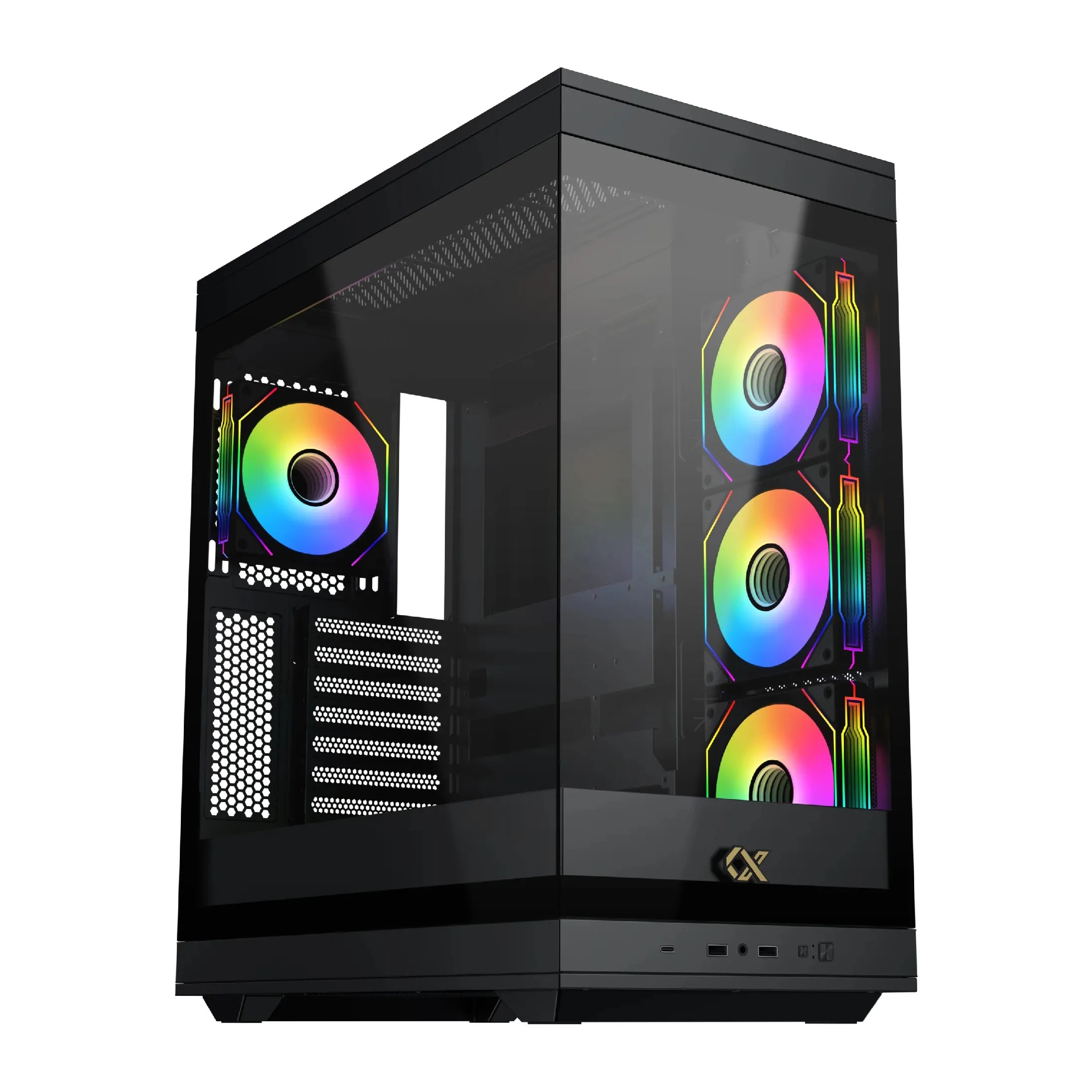 Xigmatek кутия Case EATX - Meta - 4 x 120 mm ARGB fans