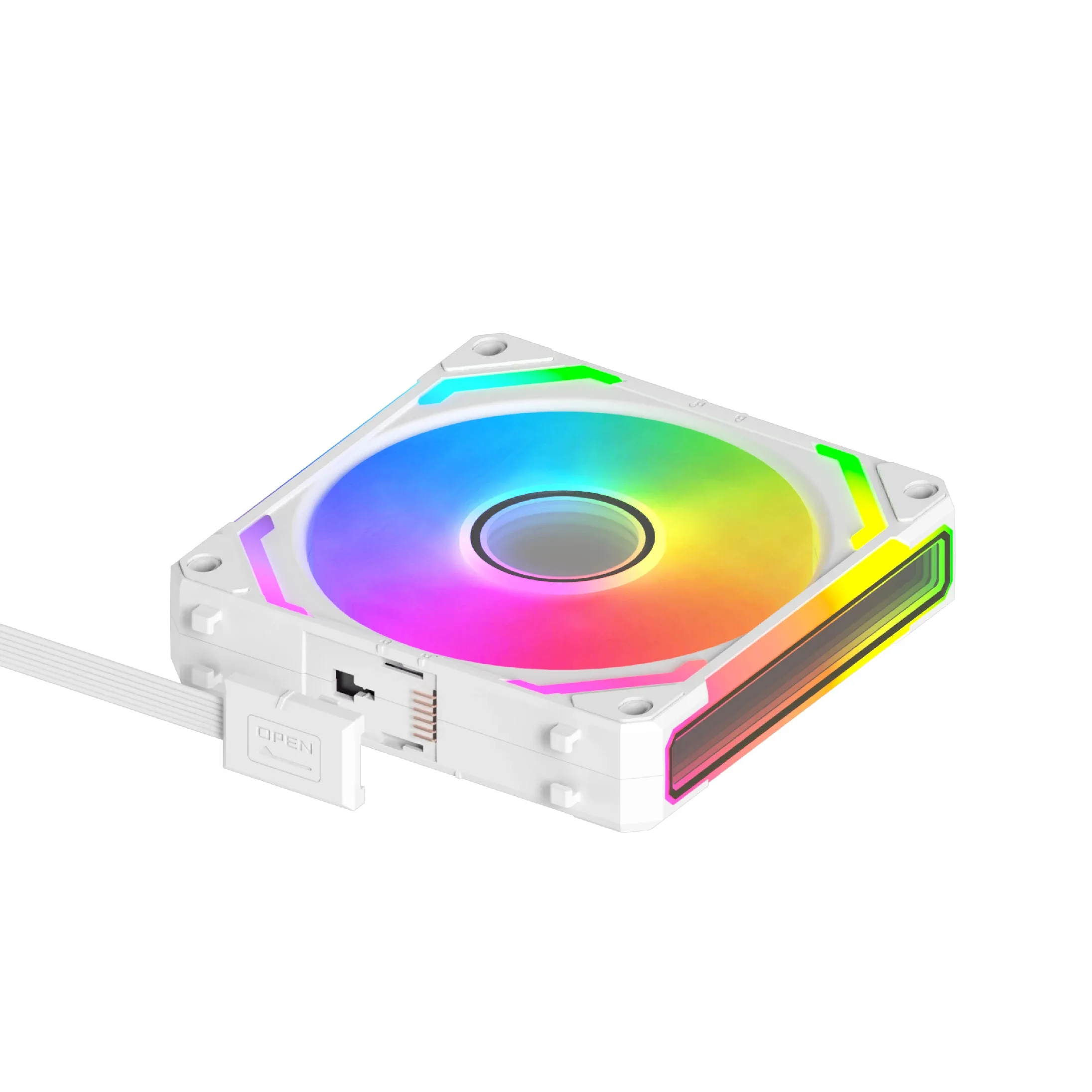 Xigmatek Комплект вентилатори Fan Pack 3-in-1 3x120mm - Starlink Ultra Arctic - Infinity Mirror, A-RGB - Image 215