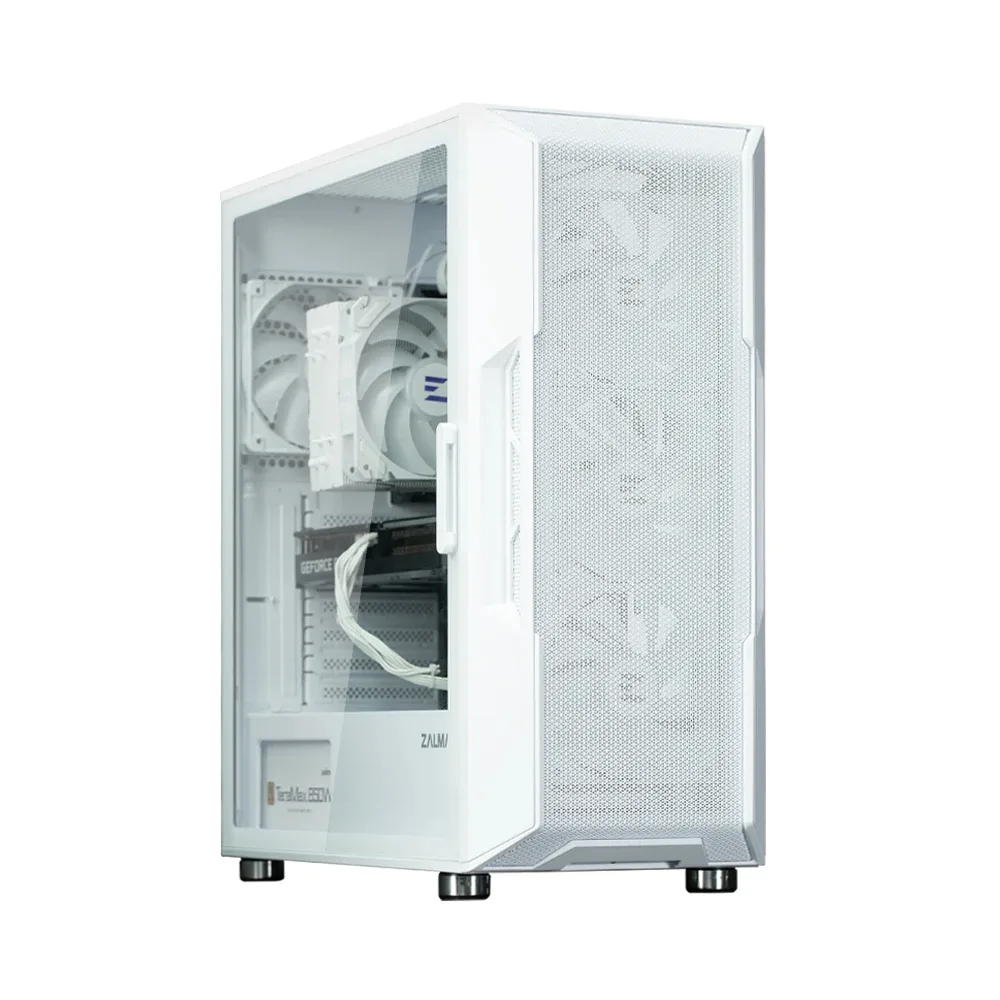 Zalman кутия Case ATX - i3 NEO ARGB White - Mesh, aRGB, Tempered Glass - Image 204