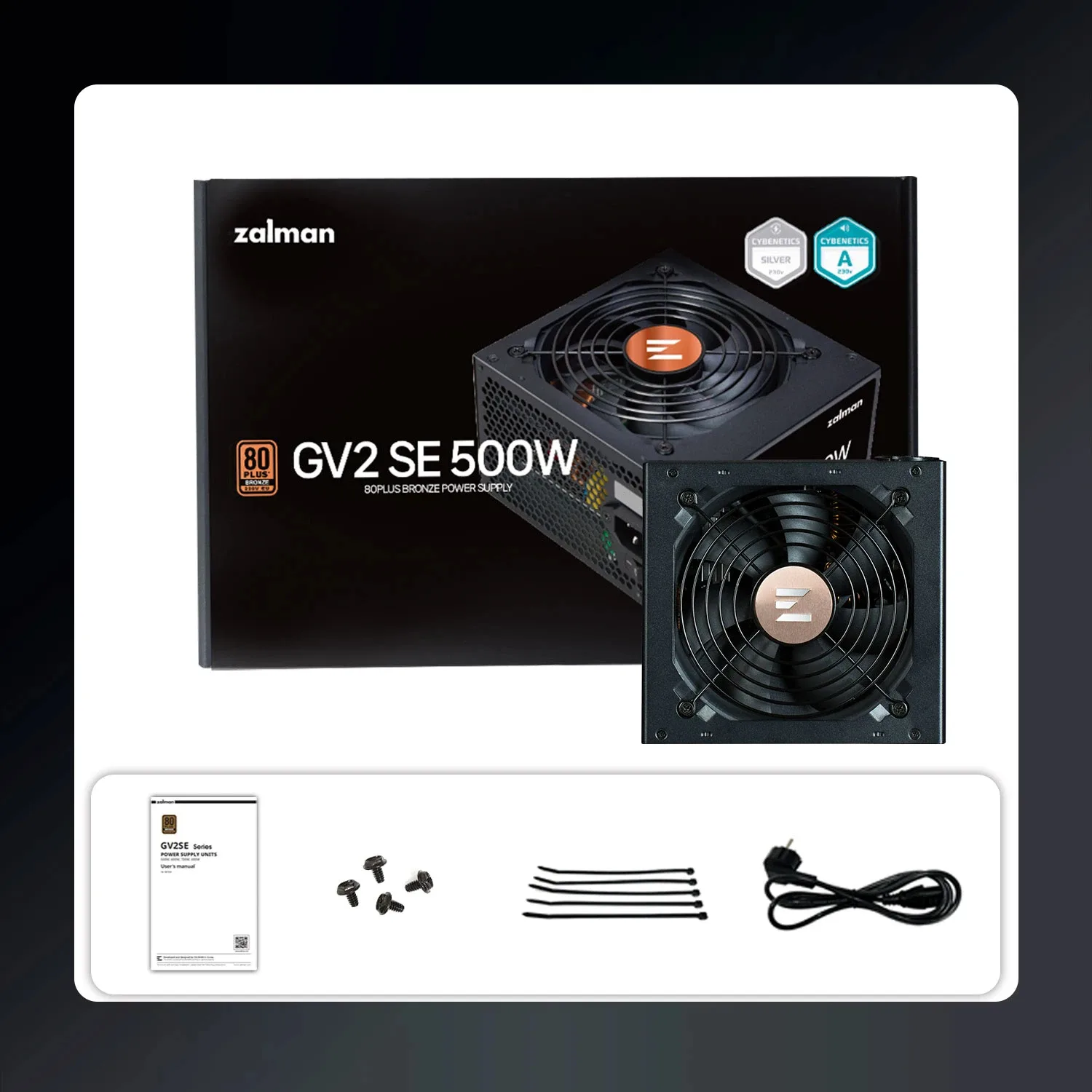 Zalman захранване PSU 500W Bronze - ZM500-GV2 SE - Image 70