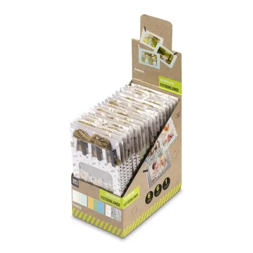 HAMA Фото Гирлянд "Mix" с въже и щипки асорти