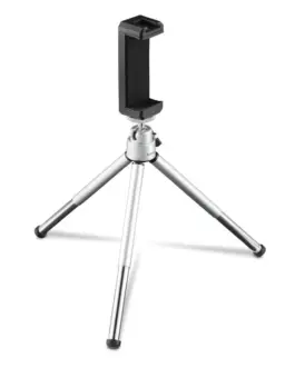 Alternative view of HAMA Мини статив/трипод "Fancy 2in1" за мобилен телефон и фотоапарат 1/4", 16 см, сребрист