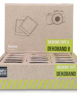 Alternative view of HAMA Хартиено тиксо за снимки, 1.5x500 см, различни мотиви, в комплекти от 3 бр