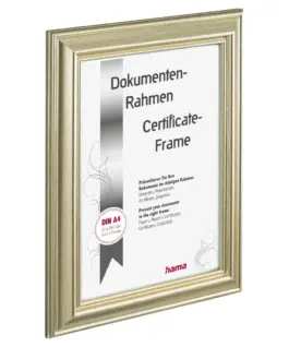 Alternative view of HAMA Рамка за снимки, "Lobby", 21 x 29,7 см, пластмасова, златиста