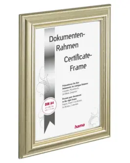 Alternative view of HAMA Рамка за снимки, "Lobby", 21 x 29,7 см, пластмасова, златиста