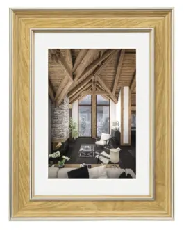 HAMA Рамка за снимки "Rustic" 20 x 30 см пластмасова дъб