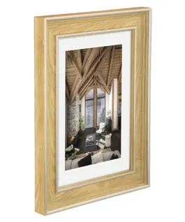 Alternative view of HAMA Рамка за снимки, "Rustic", 20 x 30 см, пластмасова, дъб