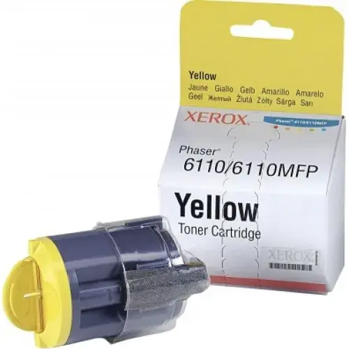 КАСЕТА ЗА XEROX Phaser 6110/6110N/6110 MFP/S/X - Yellow - PN 106R01204