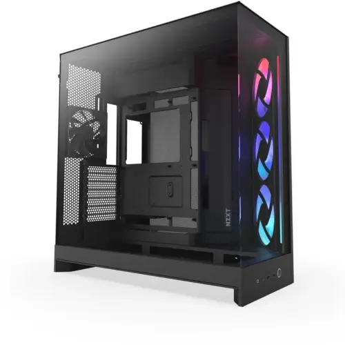 Кутия за компютър NZXT H9 Flow RGB Dual-Chamber - Black
