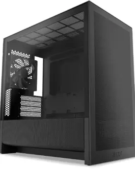 Кутия за компютър NZXT H3 Flow 2025 Micro-ATX Tower - Black