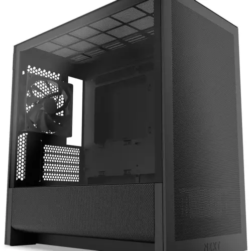 Кутия за компютър NZXT H3 Flow 2025 Micro-ATX Tower - Black