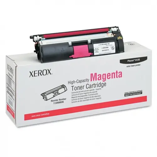 КАСЕТА ЗА XEROX Phaser 6120N/6115 MFP/D - Magenta - HIGH CAPACITY - PN 113R00695