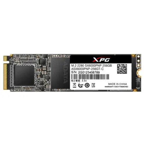 Adata Drive SSD XPG SX6000Pro 256GB PCIe 3x4 2.1/1.2 GB/s M2