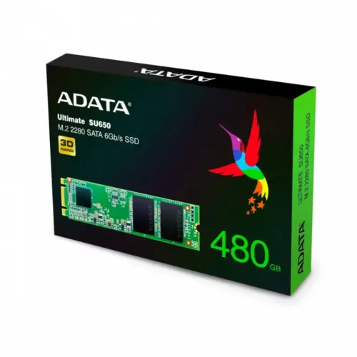 Alternative view of Adata SSD Ultimate SU650 480GB M.2 TLC 3D 2280 SATA