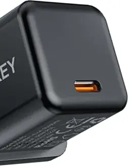 Alternative view of AUKEY Mini зарядно PA-F5 OEM черен 1xUSB-C 20W PD Power Delivery