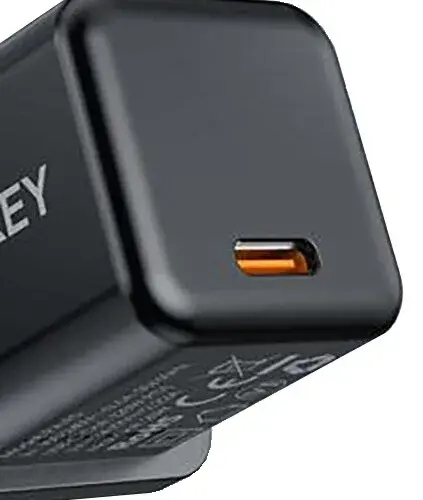 Alternative view of AUKEY Mini зарядно PA-F5 OEM черен 1xUSB-C 20W PD Power Delivery