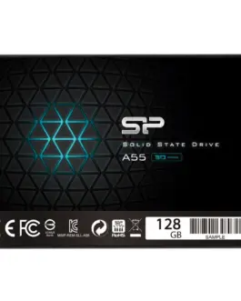 SSD диск Silicon Power Ace - A55 128GB SSD SATAIII (3D NAND) 3D NAND SLC Cache 7mm 2.5 Blue - Max 550/420 MB/s - Full