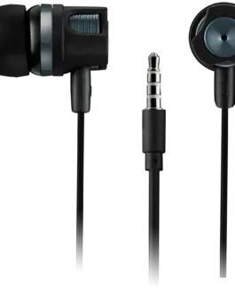 Alternative view of Слушалки CANYON Stereo earphones with microphone, 1.2M, dark gray