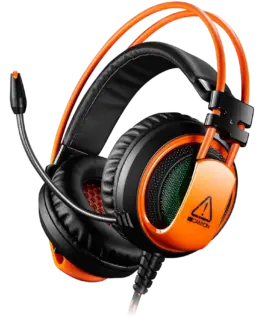 Геймърски слушалки CANYON Gaming headset 3.5mm jack plus USB connector for vibration function light control button adjus